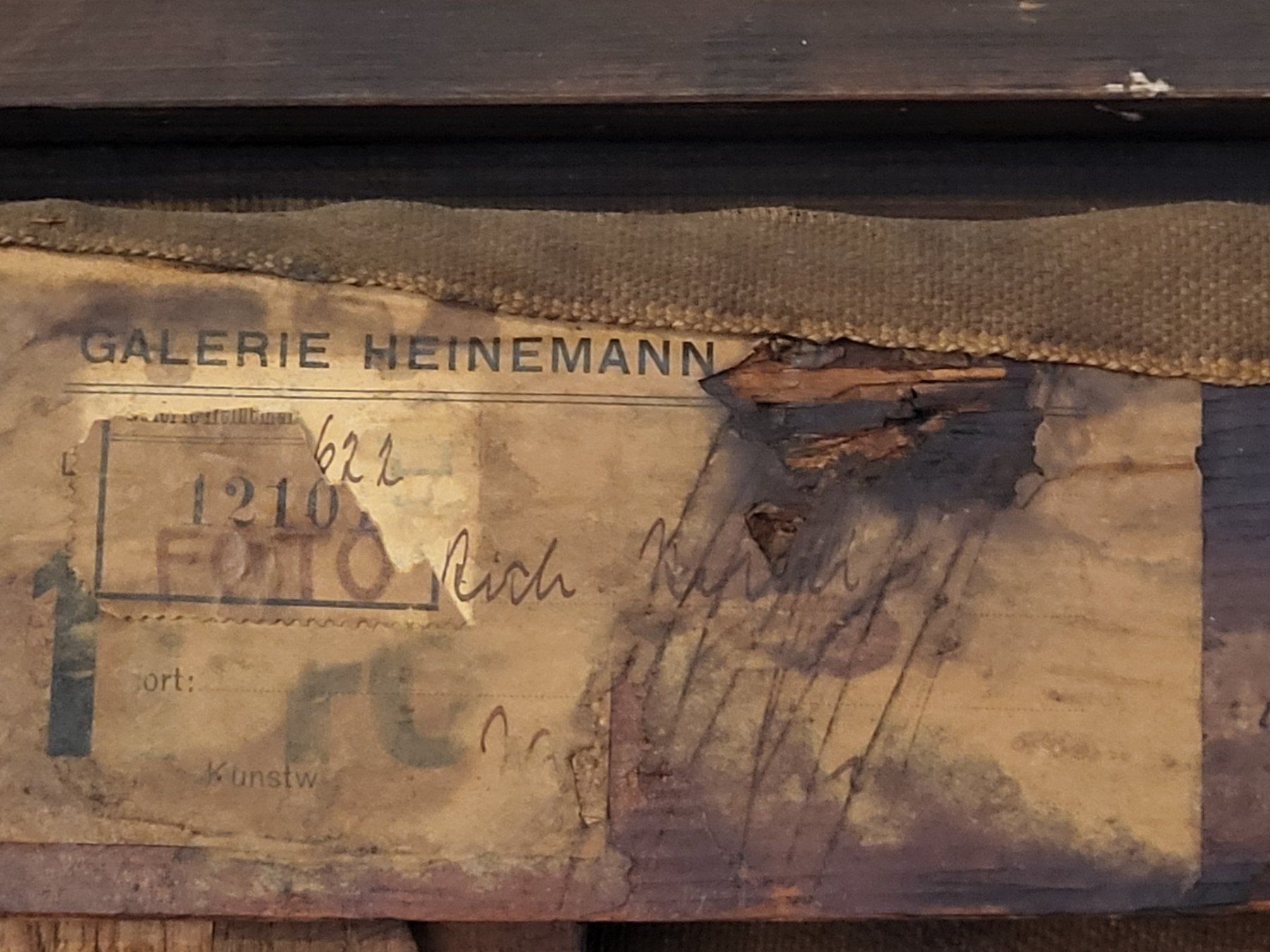 Gemälde: Antikes Ölgemälde Landschaft mit Fluss – Gebraucht aus Zürich von BOAC1943 6