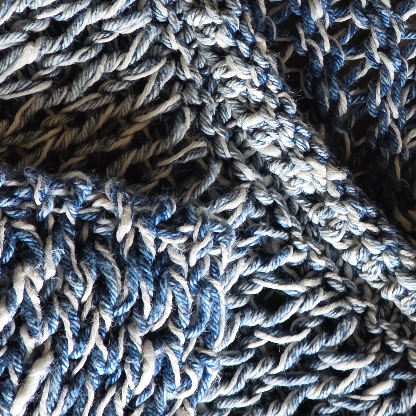 Maglioni & Felpe: 🐸 DENIM & CO LEINEN STRICKPULLOVER PULLOVER BLAU WEISS M – Usato da Môtier (Vully) venduto da Frogs 8
