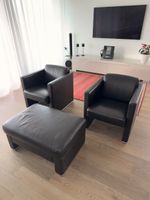2x Intertime Designer Sessel inkl. Hocker