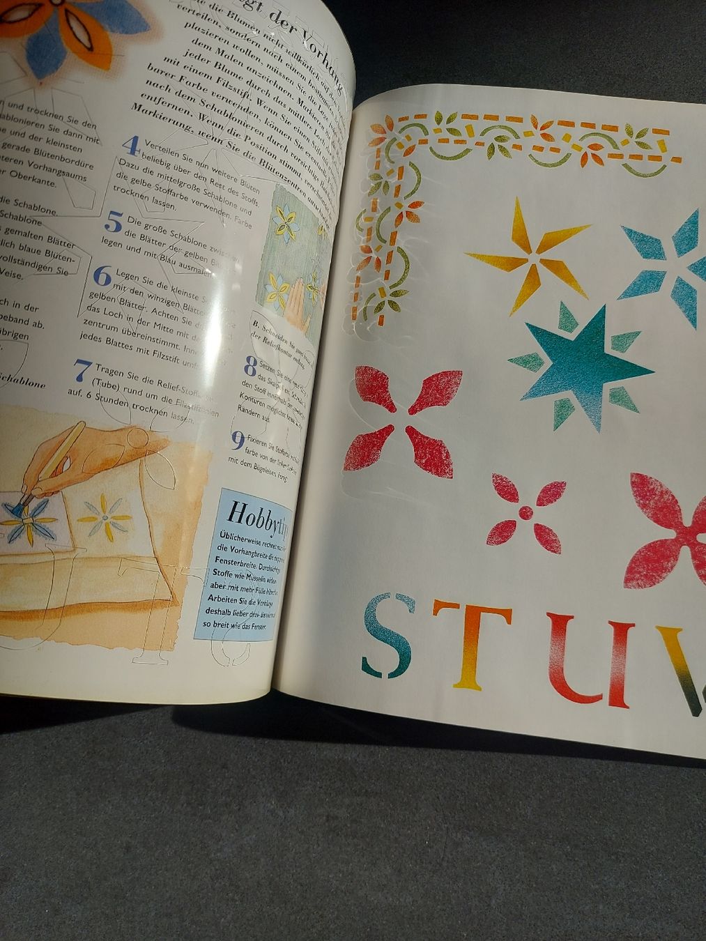 Bücher: Kreative Stencil Ideen – Gebraucht aus Trimbach von Shanja99 1