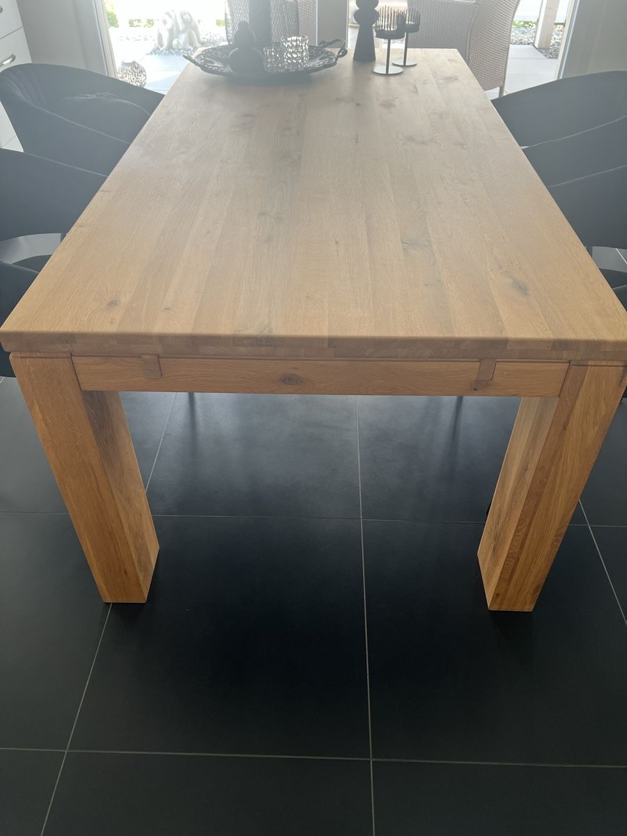 Tavoli: Esstisch Massivholz 200x100 – Nuovo (secondo la descrizione) da Heimberg venduto da mira777