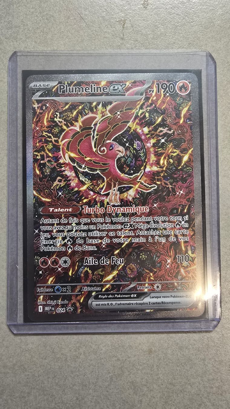 Pokémon Cartes à collectionner: plumeline ex - mep FR 024 – D'occasion à Bernex par tim_w7lx