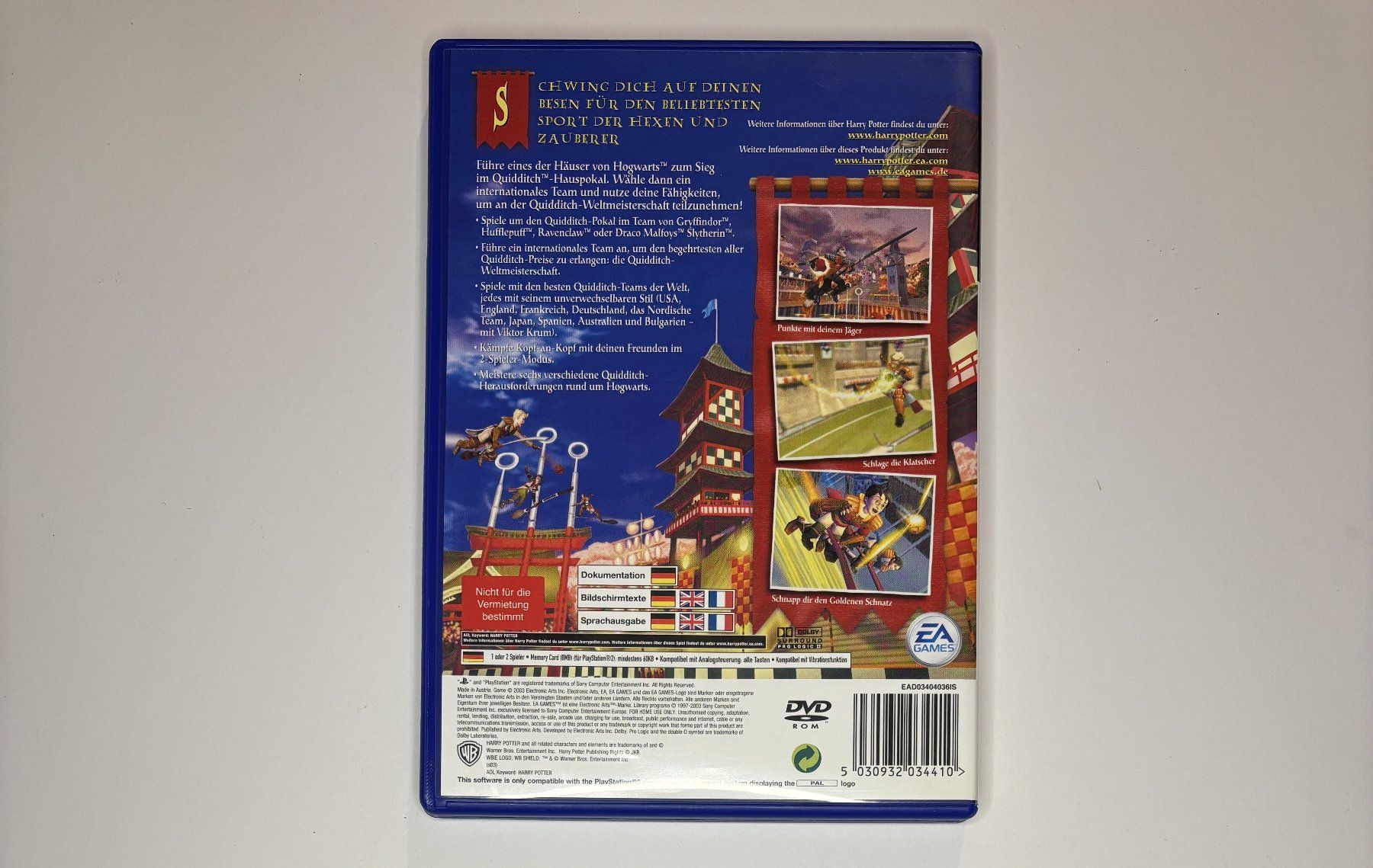 Spiele: PS2 - Harry Potter: Quidditch World Cup – Gebraucht aus Allschwil von Bullach 2