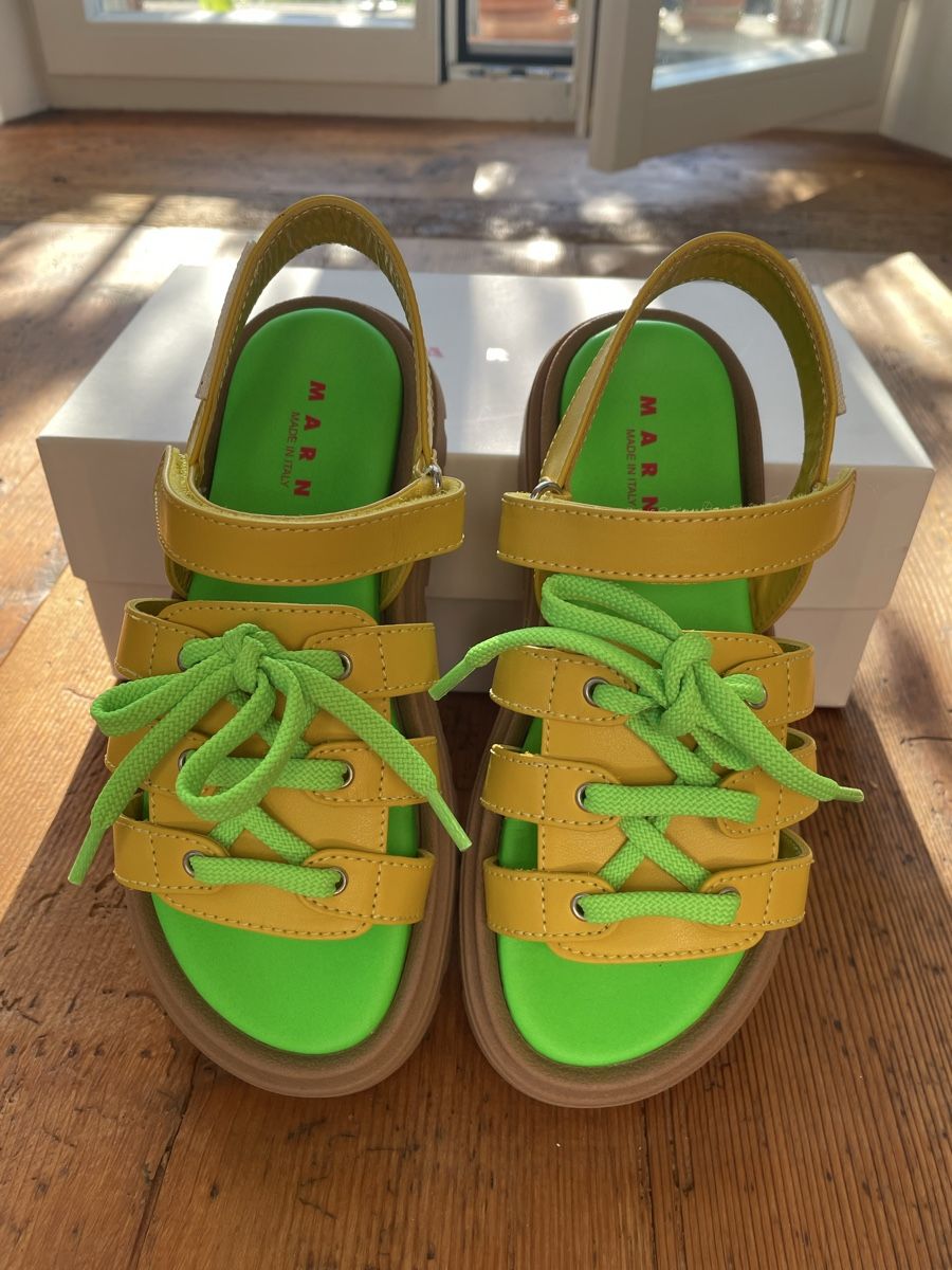 Marni Scarpe per ragazze: Marni Mädchen Sandalen NEU / Gr. 34 – Nuovo e nell'imballaggio originale da Stäfa venduto da HanSteffen 4
