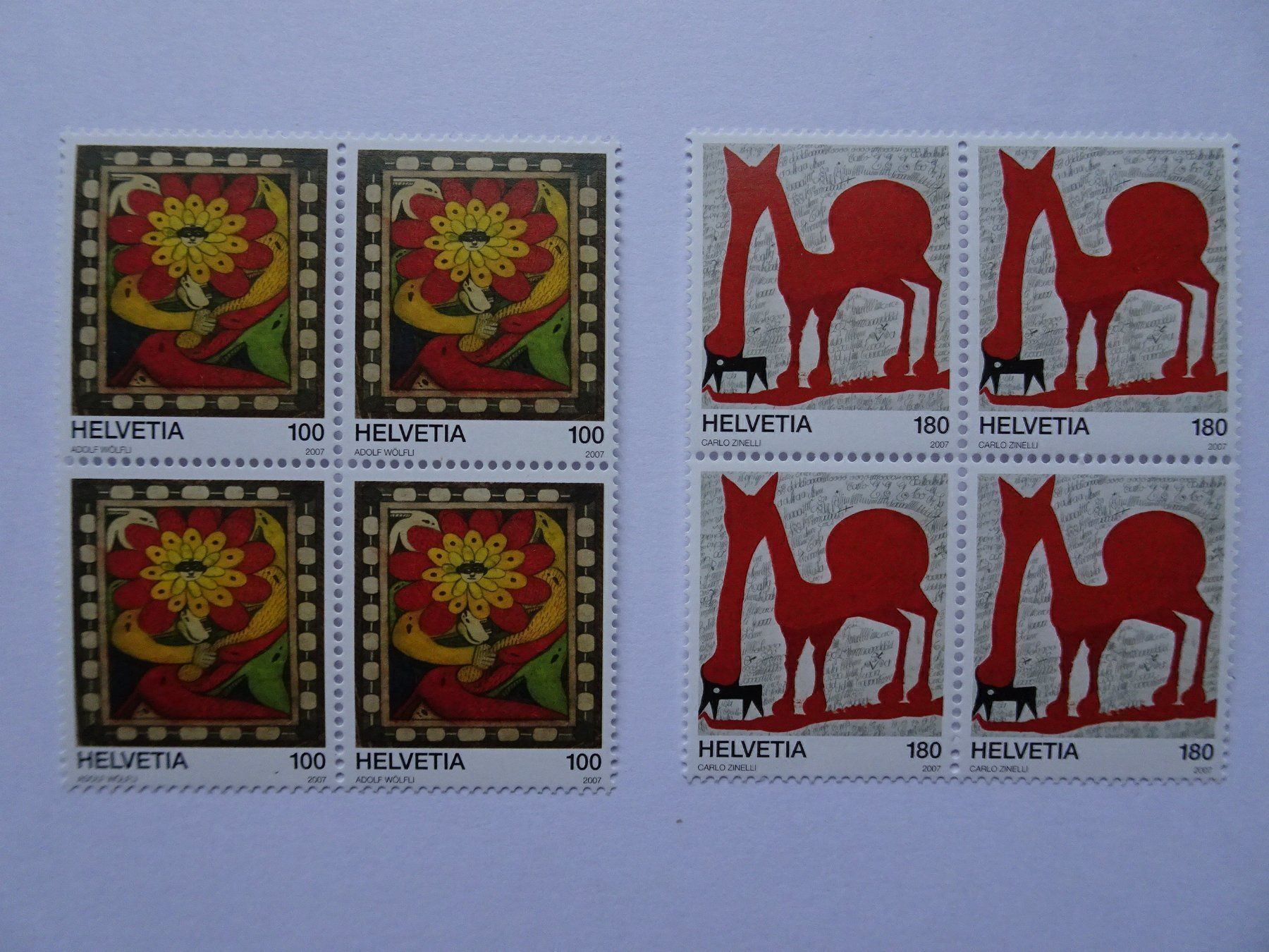 Alle Briefmarken: 2007** – Neu (gemäss Beschreibung) aus Aadorf von Chnorli-Furz