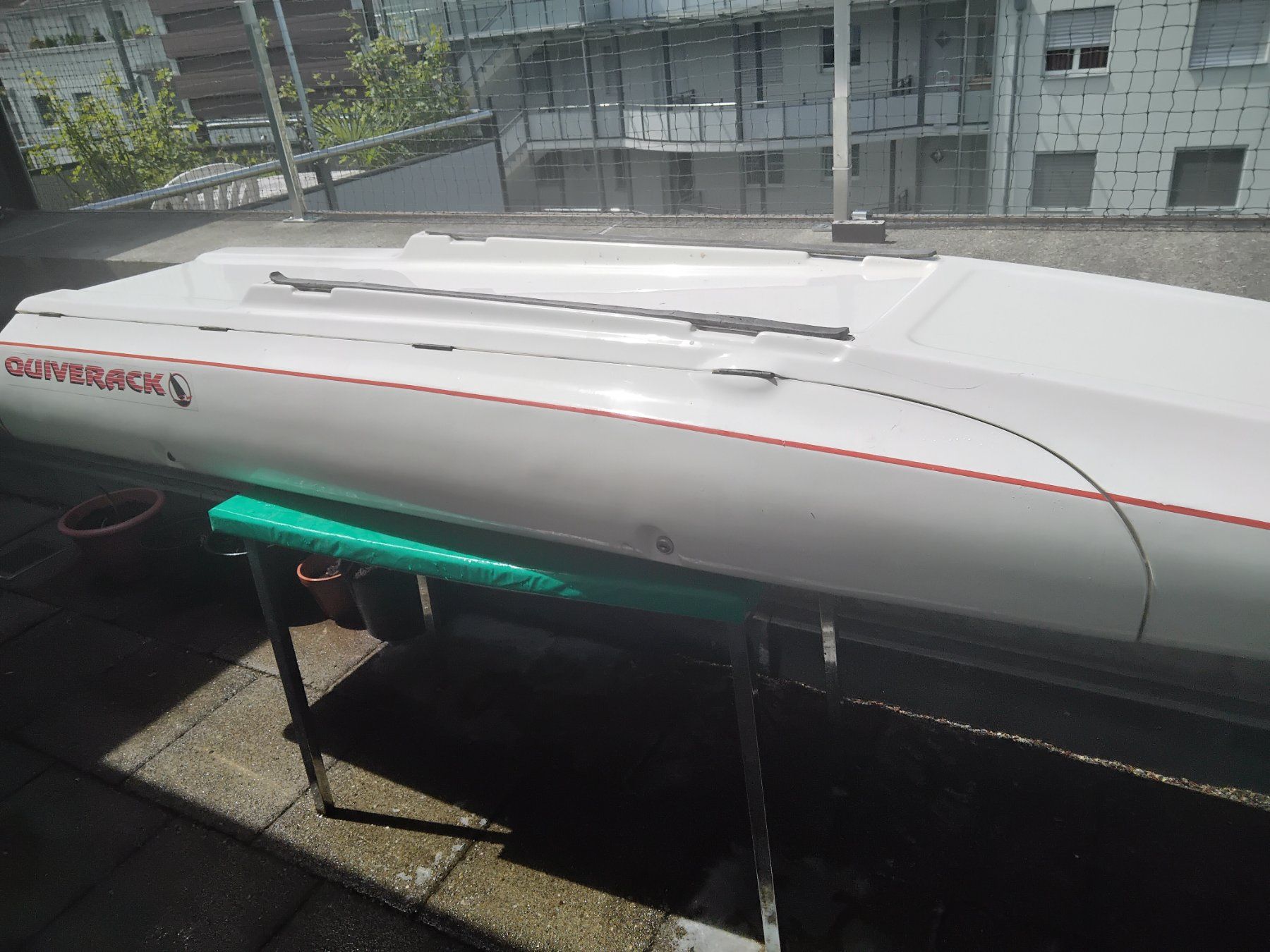 Box da tetto: Dachbox Quiverack Weiss 260cm Lang – Usato da Oetwil am See venduto da Eland 3