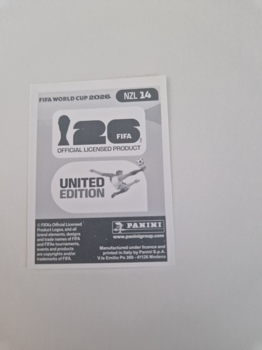 Panini Sammelbilder & Trading cards: Panini Sticker NZL14 – Neu (gemäss Beschreibung) aus Stüsslingen von white_angel86 1