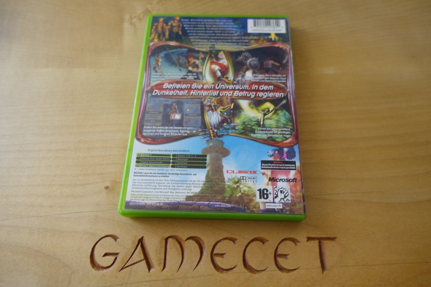 Microsoft Spiele: Sudeki – Gebraucht aus Steinach von Gamecet 2