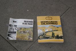 2 Bücher Anlagebau Modelleisenbahn Märklin,Lima usw