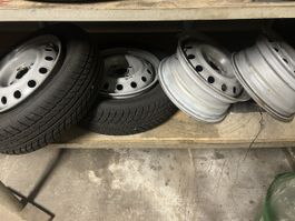 4x jantes 2x pneus OPEL CORSA