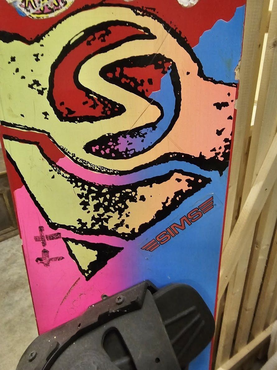 Board: SIMS - vintage Snowboard 'der ersten Stunde' von 1987 – Usato da Ottenbach venduto da Diezuercherin 1