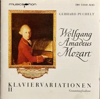 GERHARD PUCHELT / MOZART - KLAVIERVARIATIONEN II
