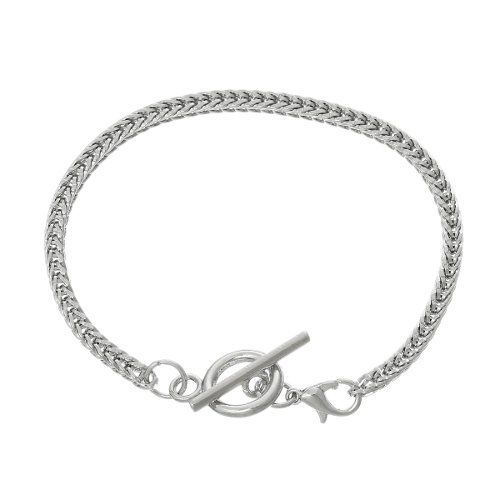 Bracciali & Braccialetti: Armkette silbern mit Knebelverschluss – Nuovo (secondo la descrizione) da Klingnau venduto da SilberwindArt