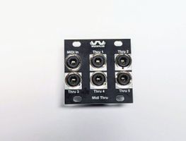 Wackylab -  MIDI Thru 1U for Eurorack modular
