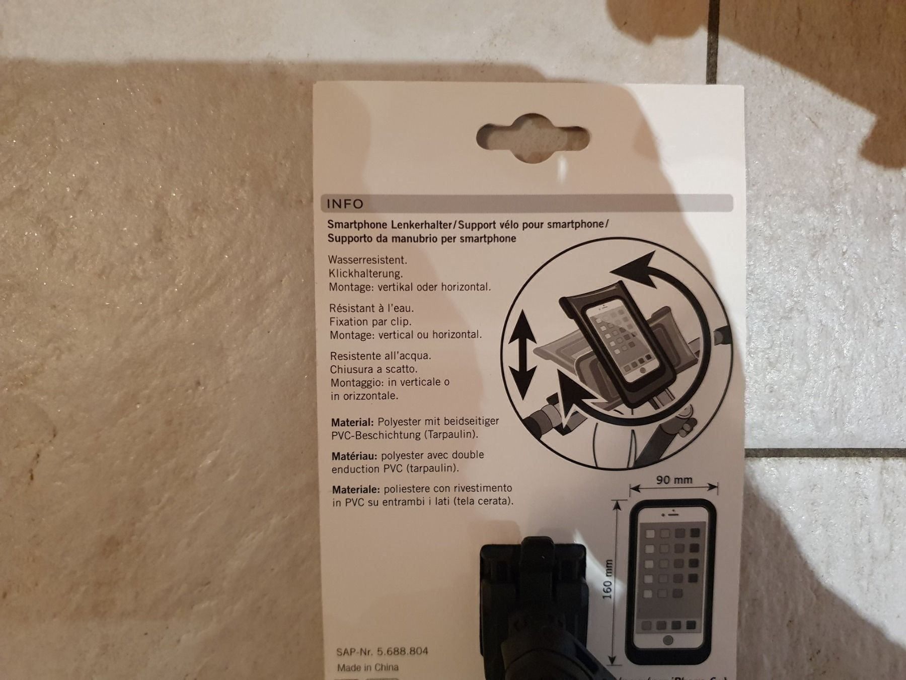 Telefoni cellulari / Smartphones: Smartphone Lenkerhalter – Nuovo e nell'imballaggio originale da Ostermundigen venduto da aydin014 2