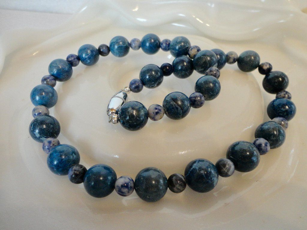 Catenine: Halskette - Jaspis , Sodalith – Nuovo (secondo la descrizione) da Biberist venduto da tl-schmuck 1