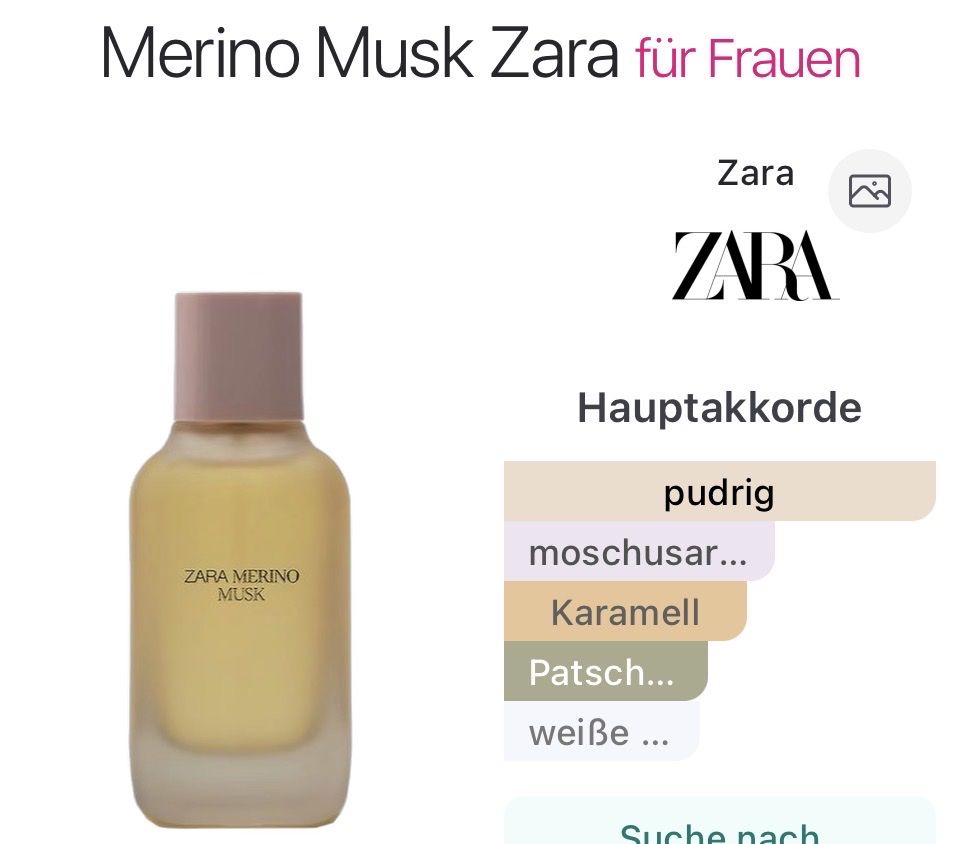 Zara Profumi & Eau de Toilette: ZARA MERINO MUSK – Usato da Itingen venduto da Julietta_79 1
