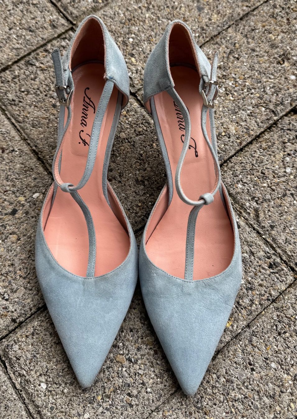 Damenschuhe: Pumps " Tulip " hellblau – Gebraucht aus Mörschwil von Mirka019