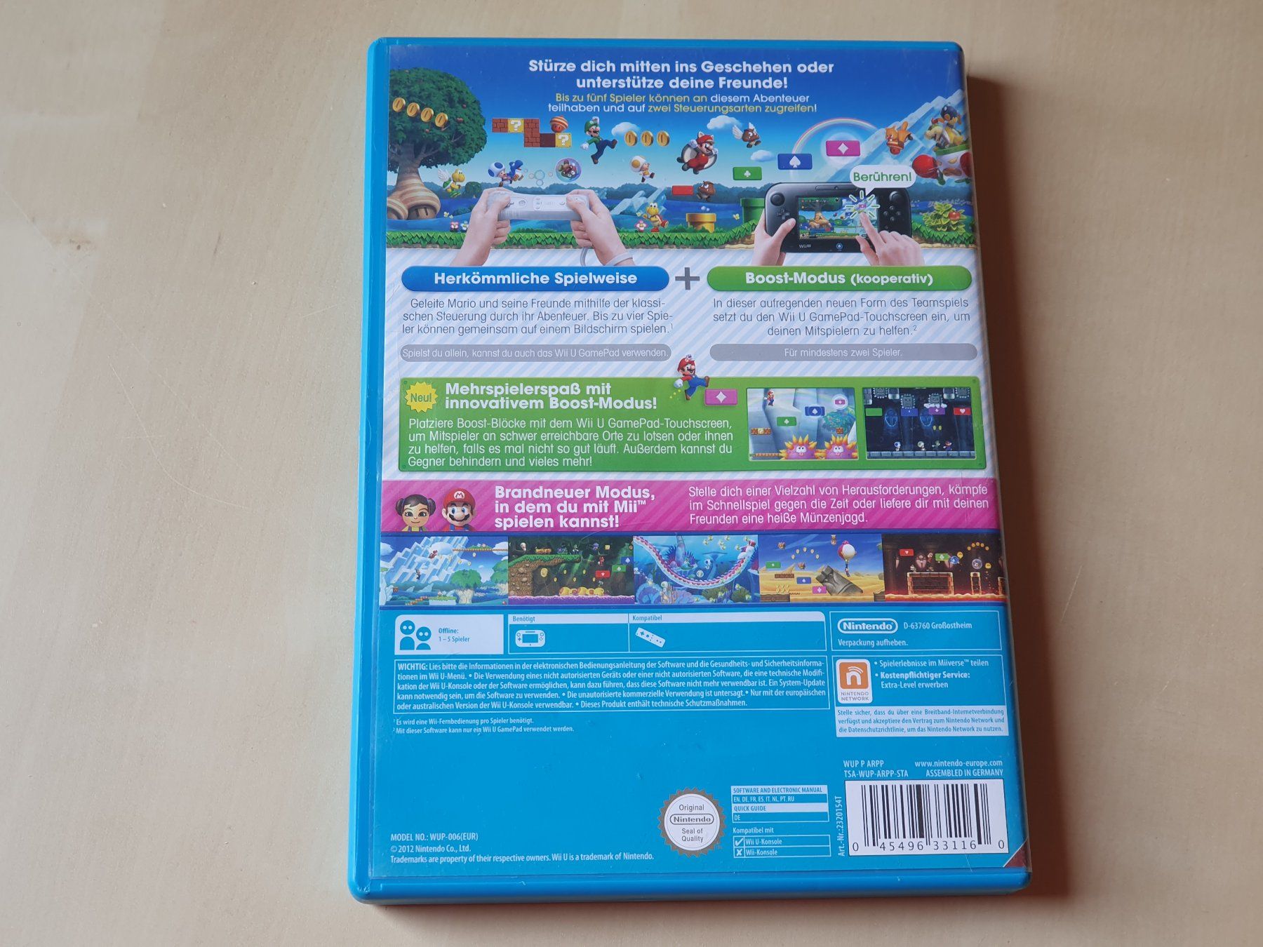 Nintendo Giochi: New Super Mario Bros U – Usato da Stansstad venduto da collectorsshop 1