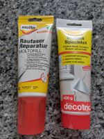 2x Reparatur Spachtel Moltofill & Decotric  weiss