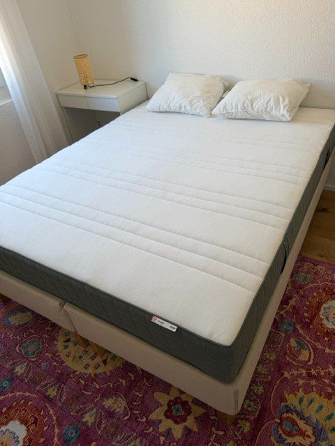 Ikea Betten: Ikea Boxspring Bett Matratze 160x200 cm – Gebraucht aus St. Gallen von pei_q9tb 2
