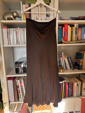 Massimo Dutti Brown Midi  , Size M - Elegant Fall Style