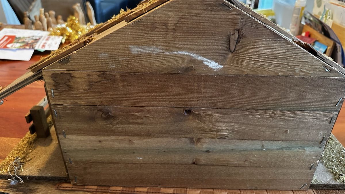 Tutte le decorazioni: Weihnachtskrippe aus Holz mit Figuren – Usato da Schönenbuch venduto da marisli80 6