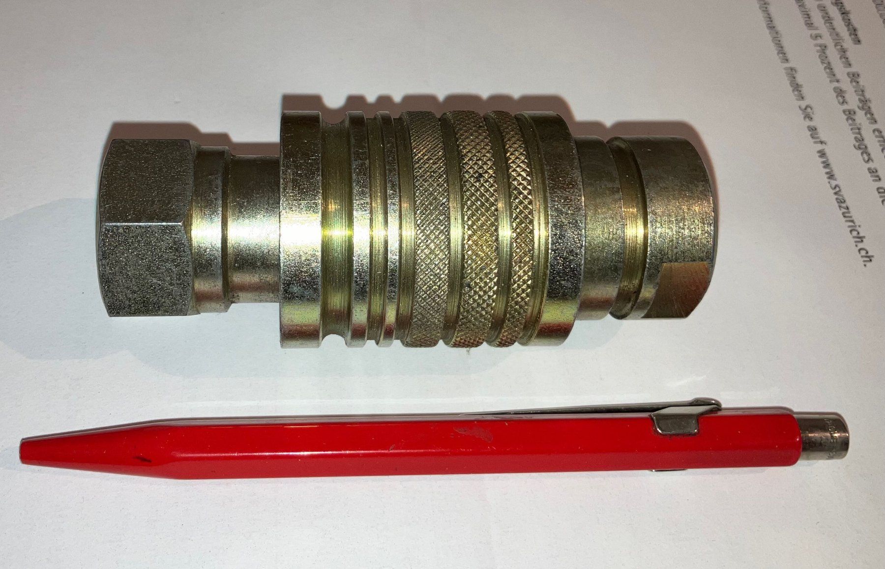 Altro per industria metallurgica: Hydraulik Kupplung 1/2" Agrar – Nuovo (secondo la descrizione) da Zürich venduto da MamuTech 2