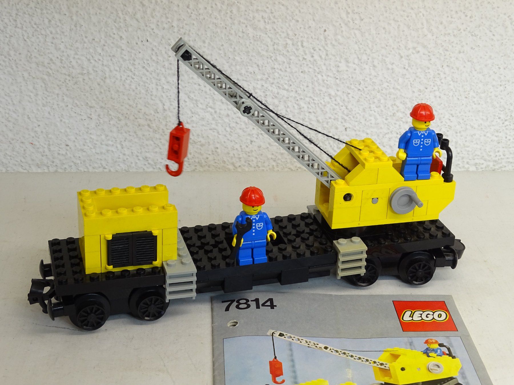 Lego Baukästen: Lego 7814 Eisenbahn Kranwagen, 12 Volt System – Gebraucht aus Wohlen AG von Bricktoys