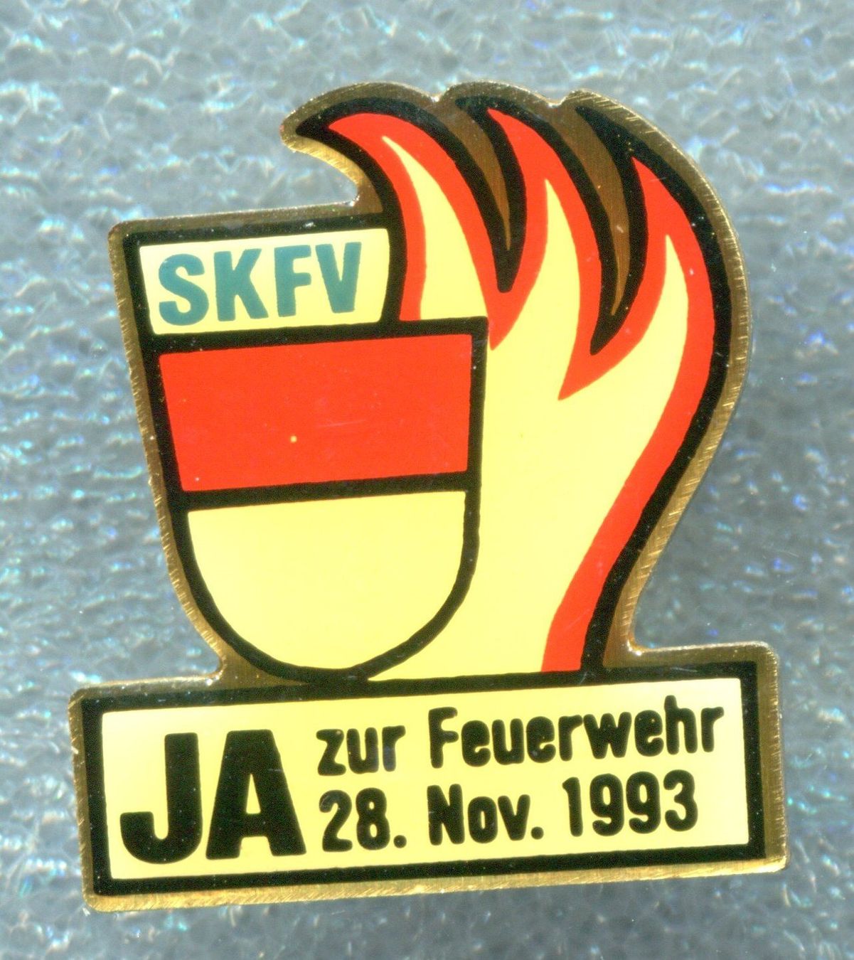 Plaquettes & Badges: Ja zur Feuerwehr  1993 – D'occasion à Winterthur par Sammleroase