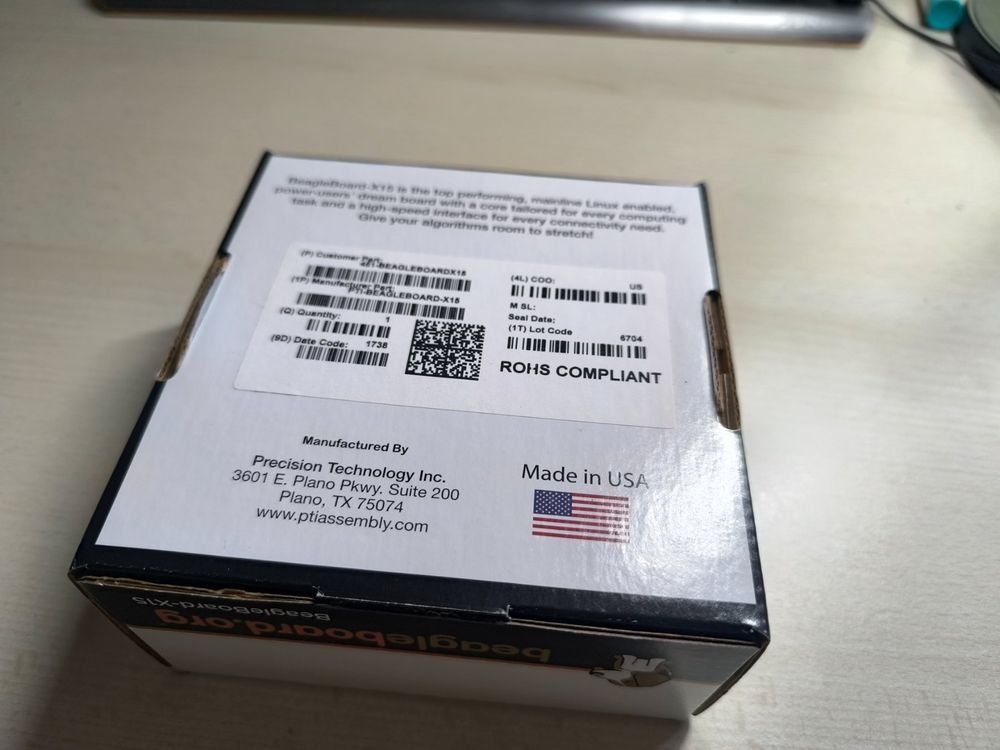 Componenti elettronici: BeagleBoard-X15 – Nuovo e nell'imballaggio originale da Villeret venduto da enz_f8lg 3