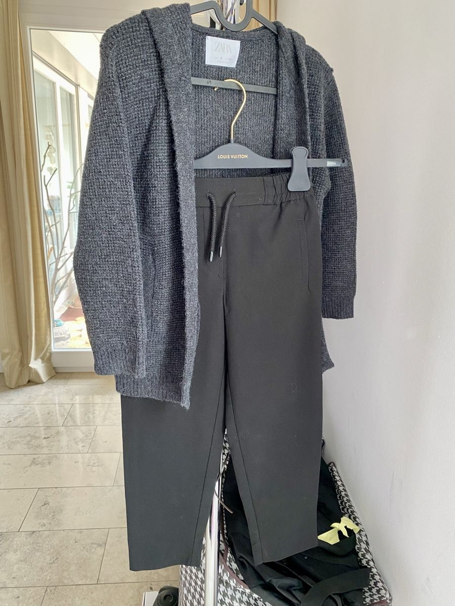 Zara Lotti & Set di vestiti: Mädchen Kleider Set Hose+Pullover/Jacke Größe 128/8 Jahre – Usato da Zürich venduto da Annavictoria18 7