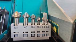 technocraft HSS Senkersatz 90°, 6-tlg