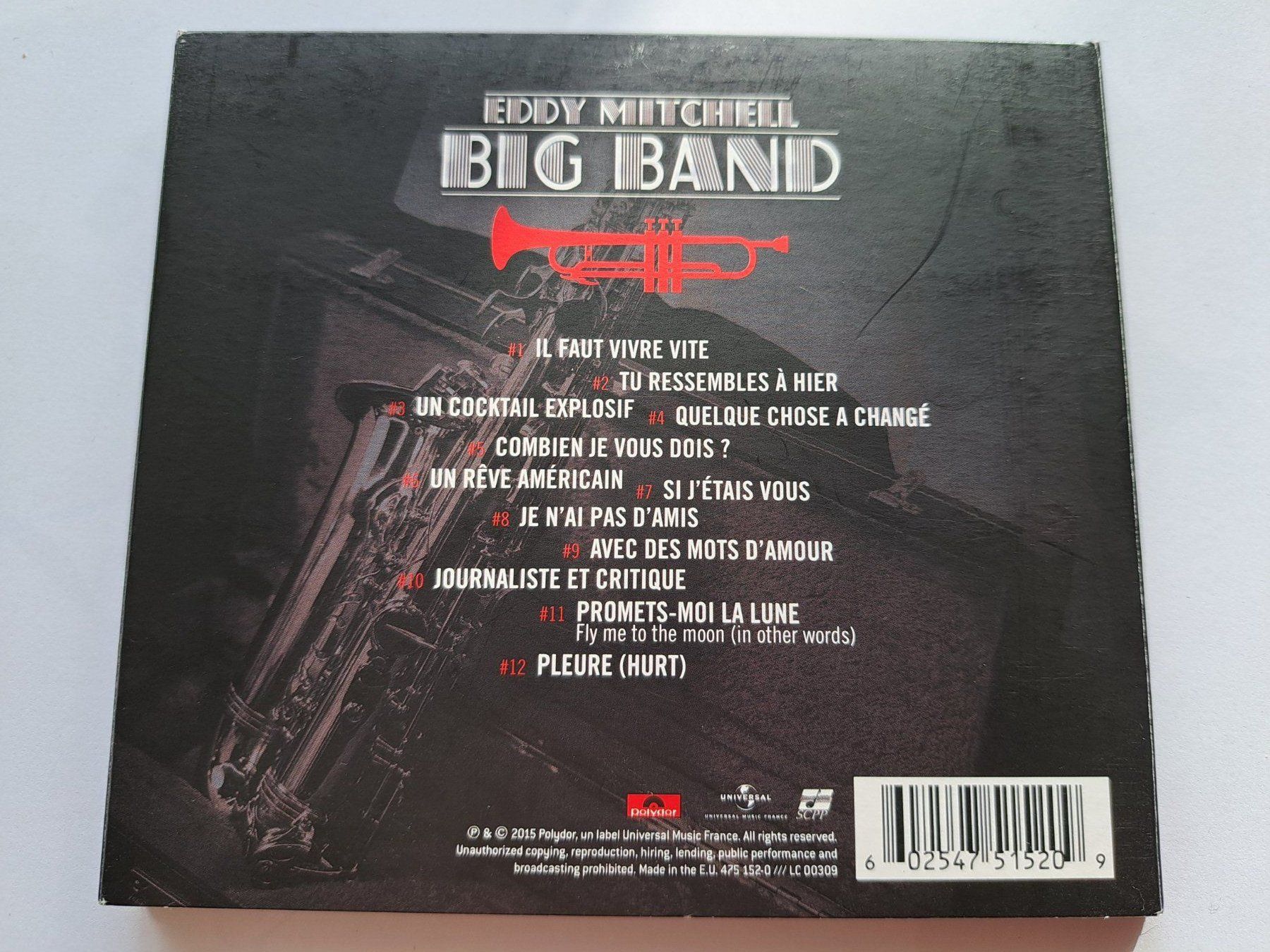 CD: Cd Eddy Mitchell - Big band  – Usato da Pully venduto da bro_n52j 2