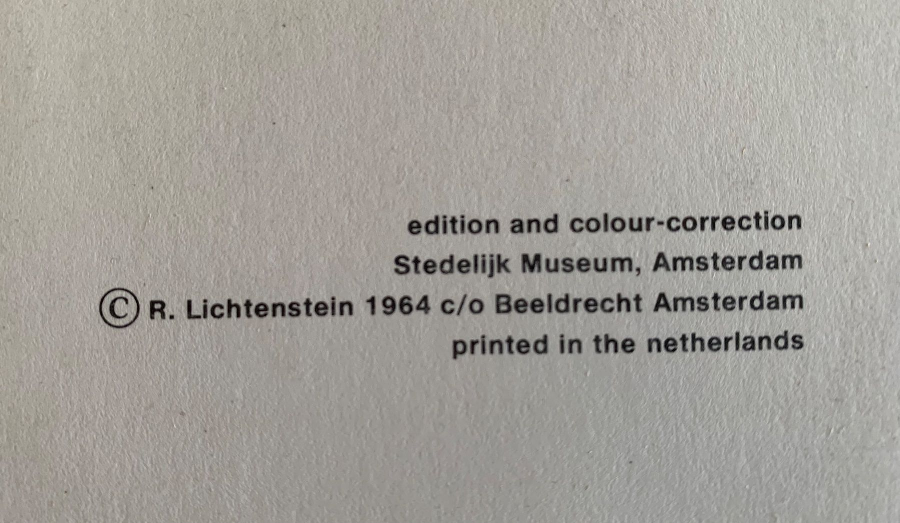 Grafica & Litografie: Roy Lichtenstein - Triptyque - Originale de 1964 – Usato da Posieux venduto da pha_tnd9 4