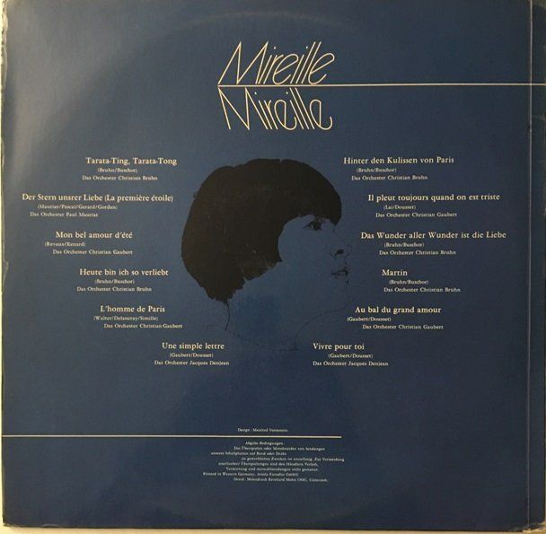 Dischi in vinile: Mireille Mathieu - Mireille (LP) – Usato da Grüningen venduto da azulmarron 1