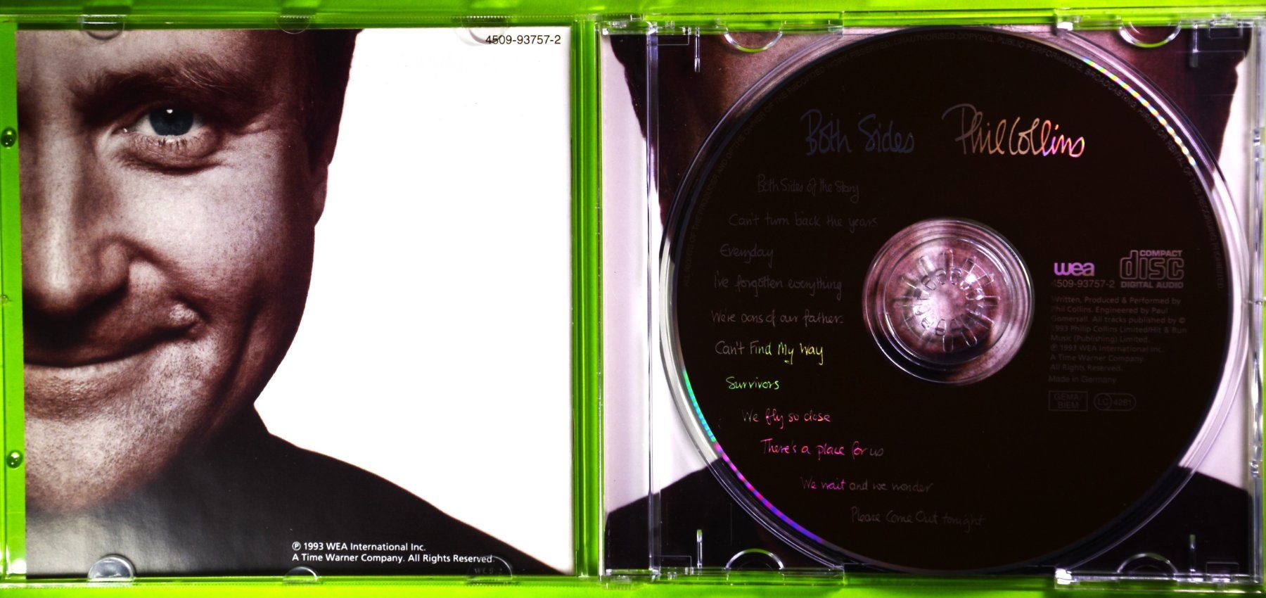 CDs: PHIL COLLINS  /  BOTH SIDES – Neu (gemäss Beschreibung) aus Luzern von  2