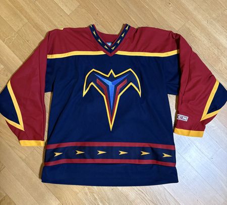 Rare / NHL / Defunct Atl Trashers / Sz. L / CCM