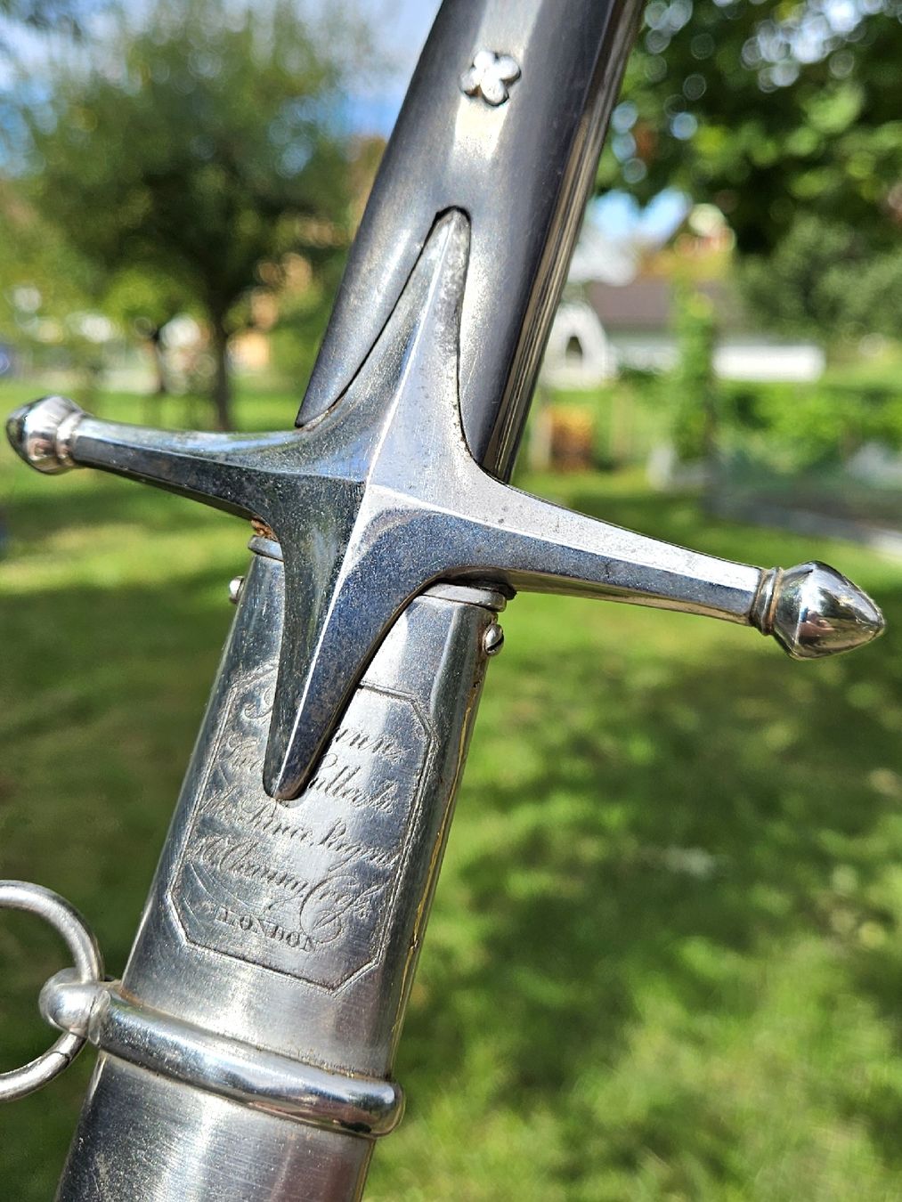 Stichwaffen: KILIC, MAMLUKENSÄBEL, ENGLAND. – Gebraucht aus Maschwanden von OliverM05 5