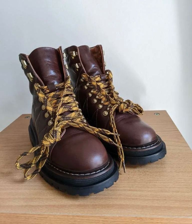 Sandro Herrenschuhe: Sandro Paris Leder Boots, Gr. 39, braun – Neu (gemäss Beschreibung) aus Triesen von atos87 1