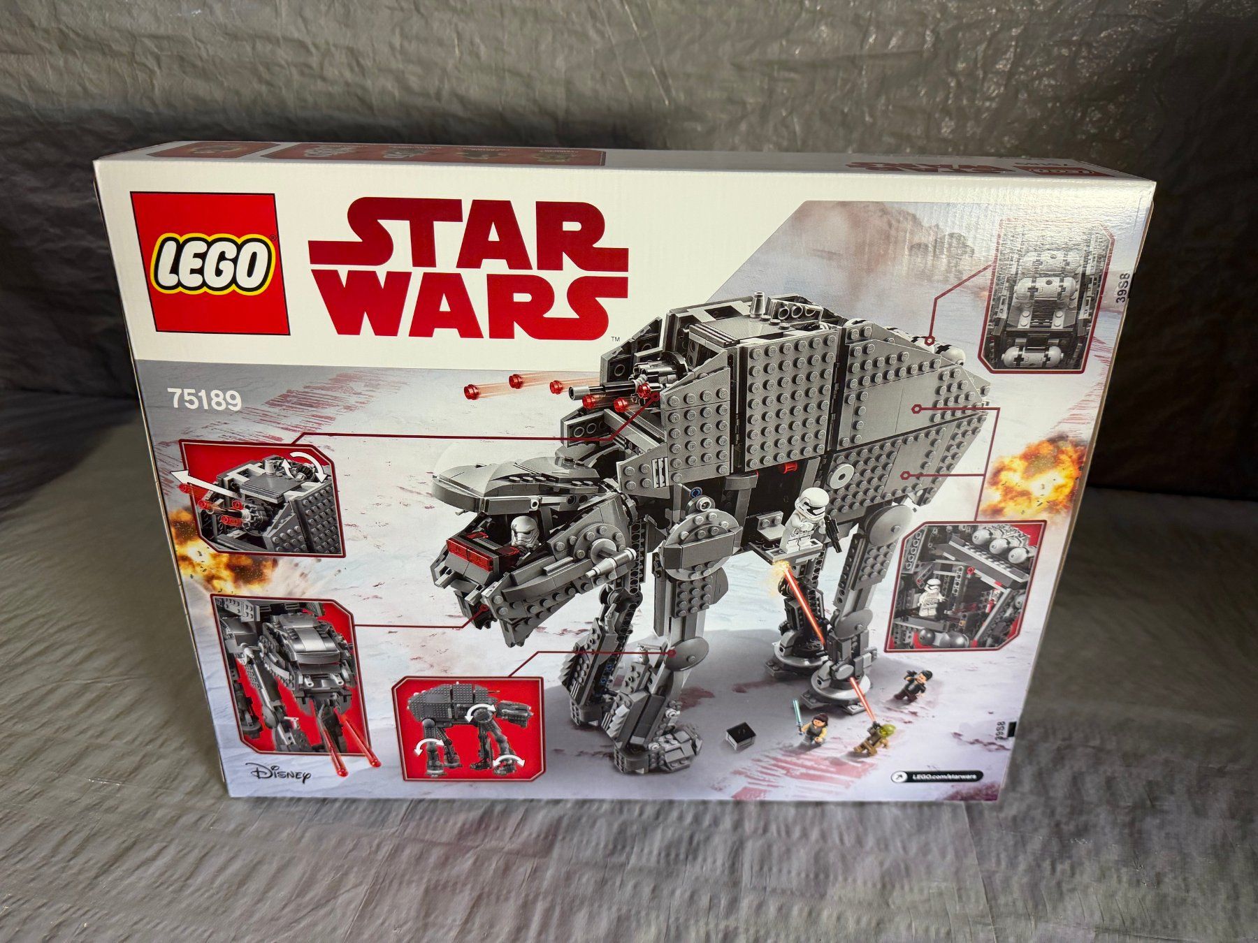 Lego Baukästen: LEGO-STAR WARS-75189-FIRST ORDER HEAVY ASSAULT WALKER – Neu und originalverpackt aus Frick von RC2367 1