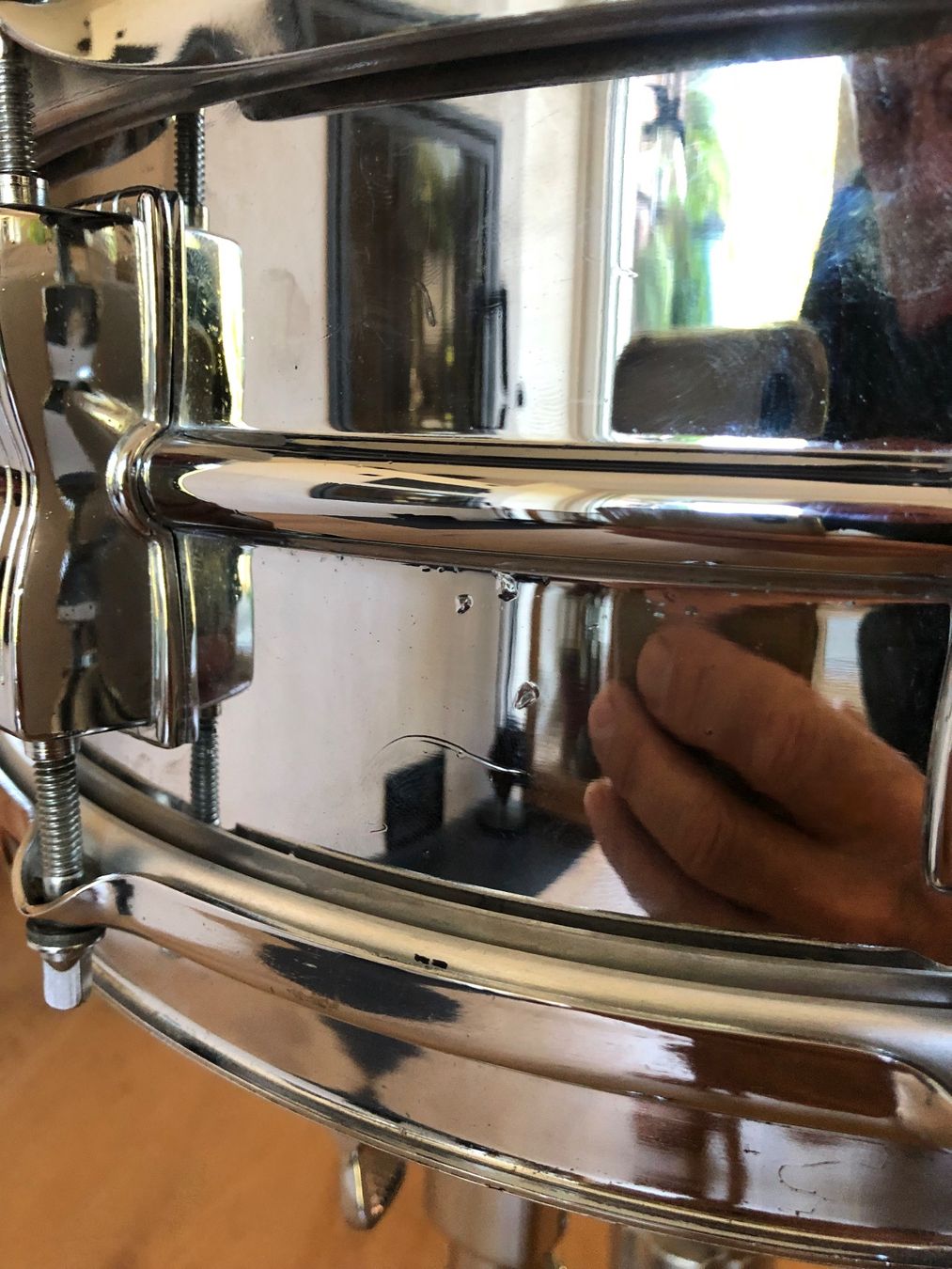 Strumenti musicali: Ludwig supraphonic snare LM 400 – Usato da Schlatt TG venduto da Handsonic10 6