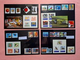 2 Albumseiten frankaturgültige Marken 2007- 2013 CHF 100.-