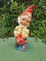 Gartenzwerg mit Giesskanne, Vintage Deko für den Garten!