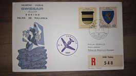 Swissair Zürich - Palama de Mallorca 02.04.1966
