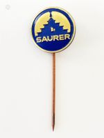 Saurer Anstecknadel Logo Abzeichen Pin LKW CH