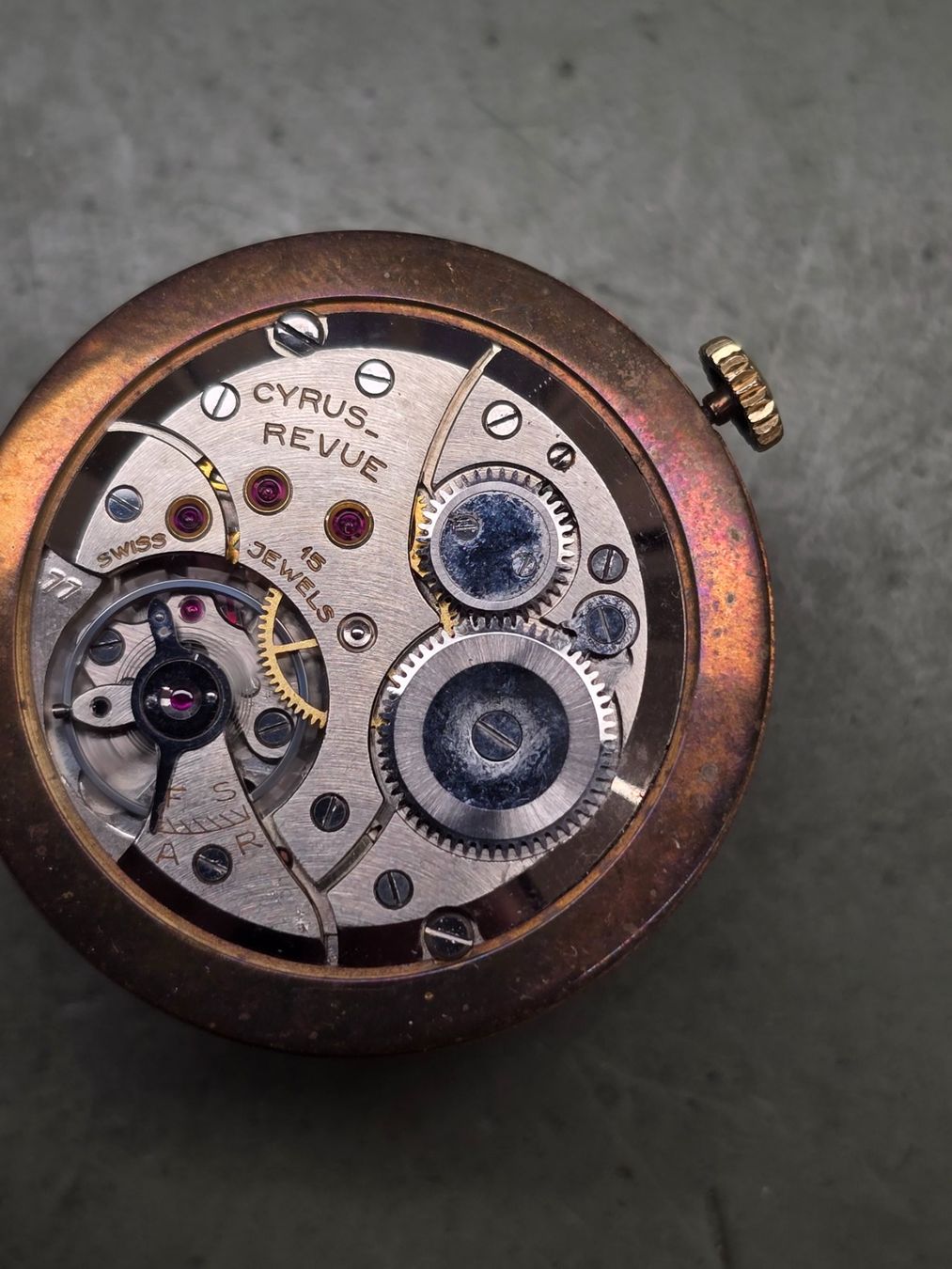Orologi: Mouvement Revus 77 Cyrus – Usato da Tramelan venduto da Nirdan 3
