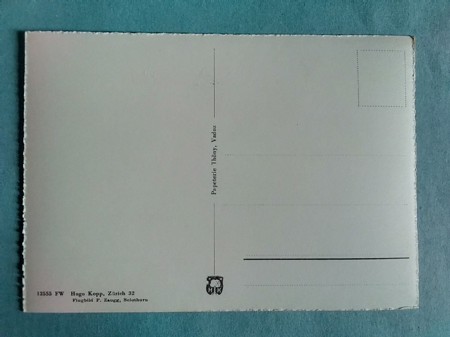 Cartoline postali: FL Vaduz Flugaufnahme – Usato da Appenzell venduto da lama19 1