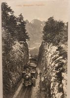 BRÜNIGBAHN  -  Passhöhe  -  Dampfzug