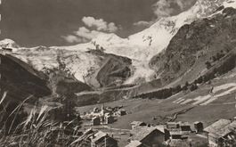 AK Saas-Fee - gel. 1.7.1950